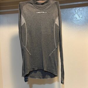 Castelli Women's Gray Long Sleeve Top